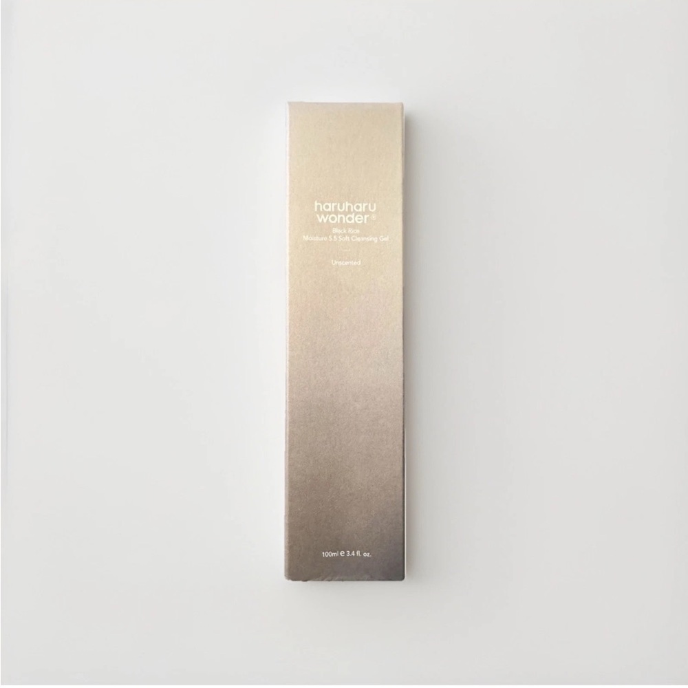Haruharu Wonder Black Rice pH 5.5 Cleansing Gel 100ml Unscented